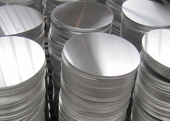 中国 調理器具はアルミニウム ディスクを厚さ0.6 - 1.5mmとの1050 1060 1100 3003陽極酸化した サプライヤー