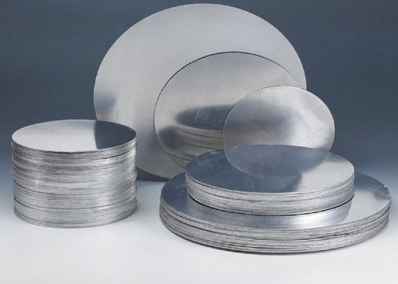 中国 1100のアルミニウム シートの円の幅は証明されたアルミニウム ディスク空白ISO 9001をカスタマイズしました サプライヤー
